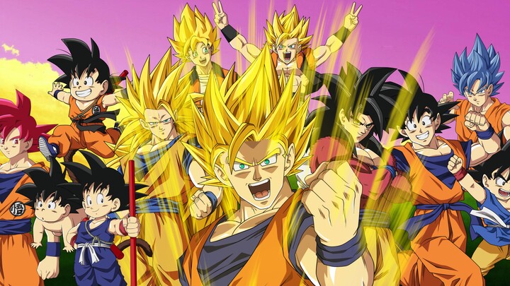 [Dragon Ball] Keren! Dua belas bentuk Ajin Sun Wukong!