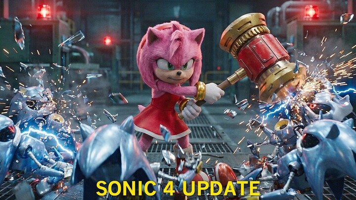 SONIC 4 IS OFFICIALLY IN PRODUCTION — Teaser Trailer, Amy Rose, Jim Carrey Retur