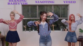 [Kep1er]Shen Xiaoting×Xiuning Bayiye×Jiang Yishu《Tôi biết! Bạn có làm vậy không?》Thử thách