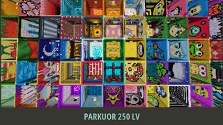 MEOWPEO GẪY TAY VỚI 250 LV PARKOUR DÀI NHẤT LỊCH SỬ TRONG MINI WORLD MINI GAME