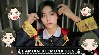 COSPLAY DAMIAN DESMOND SPY×FAMILLY! (+TUTORIAL MAKEUP)