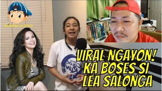 Viral Ngayon! Ka Boses si Lea Salonga