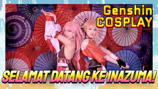 [Genshin, COSPLAY, Yae Miko, Yoimiya] Selamat datang ke Inazuma!