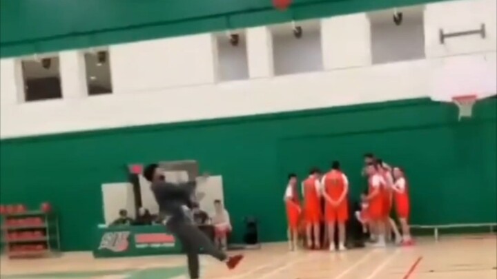 Is there a possibility that he's really not very good at playing basketball?