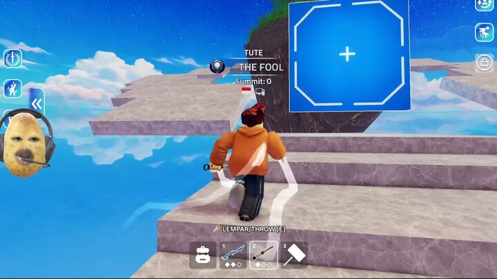 Roblox - Mendaki Edisi Skytopia Belajar Jadi Kilat Kuning 😤😤😤😤