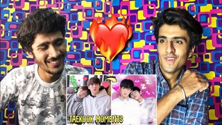 Bts Taekook Funny Moment Reaction| V2funreacts