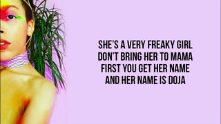 Doja Cat - Run (Lyric Video)