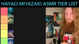 Hayao Miyazaki ASMR Tier List / The Boy and the Heron ASMR Review