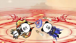 It’s all a routine. Hongjun vomits blood again, and Tongtian breaks through to Hunyuan Daluo!