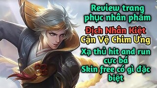 [ VGVD ] Review trang phục của Địch Nhân Kiệt Cận Vệ Chim Ưng cực ngầu - Skin free có gì đặc biệt ?