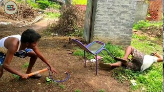 TRY TO NOT LAUGH CHALLENGE ต้องดูวิดีโอตลกใหม่ 2020_by fun sins।village boy comedy video।ep 6