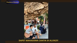 Dapet Mahasiswa Cantik di Alun-Alun