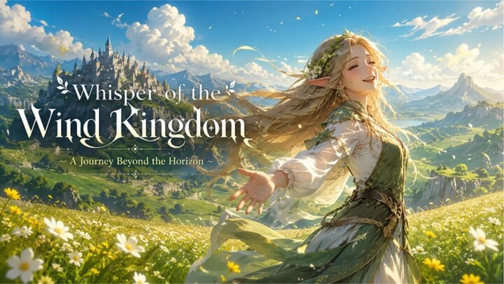 Whisper of the Wind Kingdom | Relaxing Fantasy Music for Peaceful Adventures