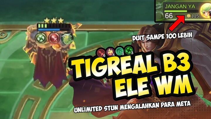 TEGAR B3 ELEMENTALIS WM, UNLIMITED STUN AREA!! DUIT SAMPE 100 LEBIH GATAU BUAT BELI APA ft. Kangkung