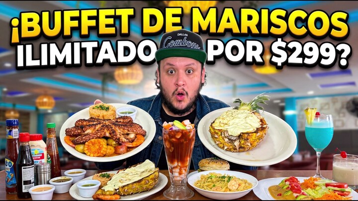 ¡BUFFET DE $199 EN TOLUCA! 🦐🍤 Probamos MARISCOS, MOJARRA, PULPO LOCO y MÁS | La Perla de Jalisco