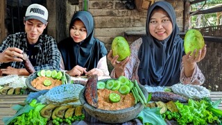 Coba deh.. Beri PARUTAN Mangga Ini Jadi Sambel TerEnak SEJAGAT Raya, Tongkol Goreng, Lalapan