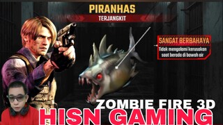 ikan zombie piranha berloncatan menyerang