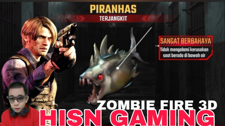 ikan zombie piranha berloncatan menyerang