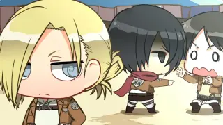 Mikasa: Ellen, do you choose me or Ani, or do you want me or die hahaha this episode is so sweet! Ai