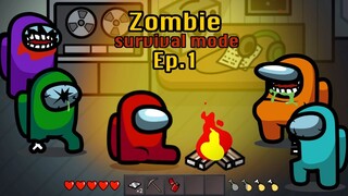 Survival Mode 🛠 Among Us Zombie Ep 1 - Animation