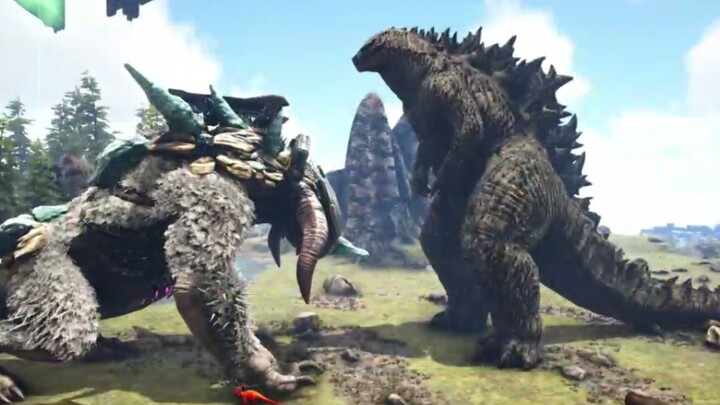 [Ark Mod vs] Godzilla ในตำนานกับ Frost Titan