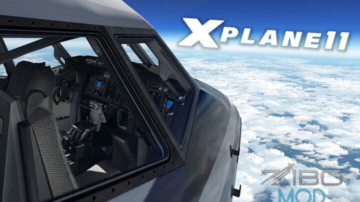 【X-Plane11】Đàm thoại giữa mặt đất và trên không & phi hành đoàn hai người! Chuyến bay Zibo737 từ Thủ