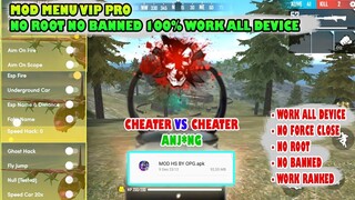 MOD MENU AUTO HEADSHOT KETIKA REVIEW MOD KETEMU CHEATER BANGKE LANGSUNG BALAS DENDAM COY !!