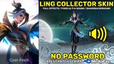 Ling Serene Plume Collector Skin Script - Full Sound & Full Effects | No Password