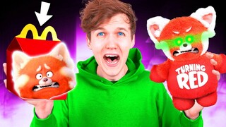 DO NOT ORDER TURNING RED HAPPY MEAL FROM MCDONALDS AT 3AM!? (EVIL MEI ATTACKED US)