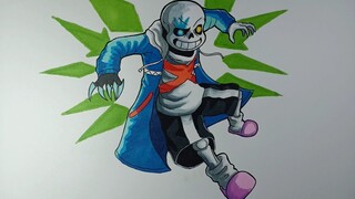 How To Draw Creative Sans UNDERTALE Cách Vẽ Sans Sáng Tạo Siêu Đẹp