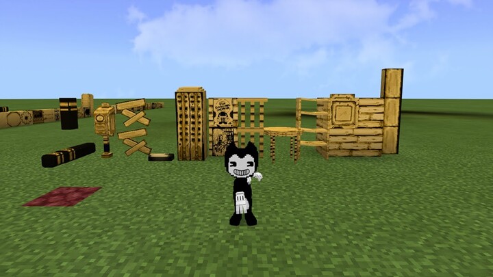 Bendy Addon V3.1 Furniture and morph update | Minecraft [BE]