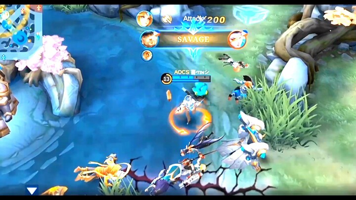 having a good tank will save the game, second time I used Clint I got a savage
