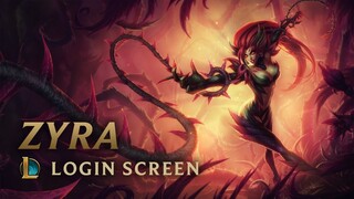 Zyra, Rise of the Thorns | Login Screen - League of Legends