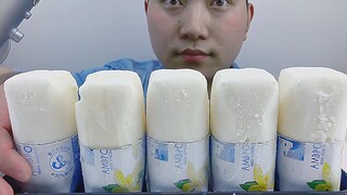 [ASMR] Listen to the crunchy sound of Frozen An Mu Xi