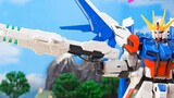 [Stop-Motion Assembly] Bandai RG สร้างแอนิเมชั่นสต็อปโมชั่นสำหรับกลุ่ม Strike Gundam พิมพ์ซ้ำจากวิดี