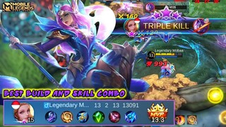 New Revamped Odette Gameplay , Best Build And Skill Combo - Mobile Legends Bang Bang