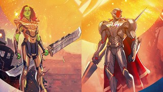Ultron, who was transformed into a slag, has made a comeback with six infinite gems.