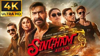 Singham Again (2024) Bollywood Hindi(DD5.1-256Kbps) Movie HEVC 2160p ESub.mkv