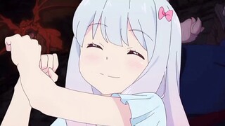 The ending is over, and the famous scene of Sagiri Raijin slashing the sword is here