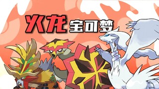 真实之火！古代王者？深度解析三只火龙宝可梦｜莱希拉姆 爆焰龟兽 破空焰