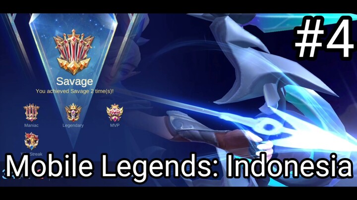 Gila! Damage Nggak Masuk Akal, Full Savage Satu Match | MLBB (#BstationGamers #bestofbest)