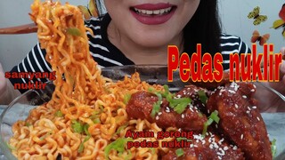 ASMR SAMYANG NUKLIR | AYAM PEDAS KOREA | ASMR MUKBANG INDONESIA | EATING SOUNDS