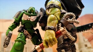[Hoạt hình dừng chuyển động] Giết lũ Orc trong cơn tức giận! Darksource Warhammer 40k Salamanders Ch