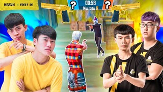 Tử Chiến Lục Bạc Không Mũ Và Giáp Cực Chiến | HEAVY Free Fire