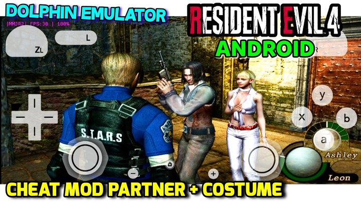 GAME RESIDENT EVIL 4 WII ANDROID DOLPHIN EMU CHEAT PARTNER LUISERA ANTI BEBAN