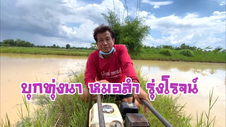 บุกทุ่งนา รุ่งโรจน์ เพชรธงชัย อีกหนึ่งอาชีพหลัก