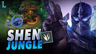 Shen Jungle Sekarang Bagus Banget Semenjak di Buff 2x - Build Item Shen Jungle Wild Rift