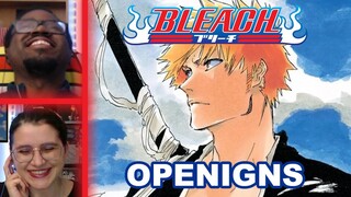 THE BEST OPENINGS IN ANIME?! | Bleach Opening 1-16 Reaction