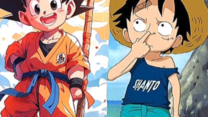 goku x Luffy