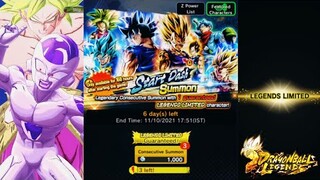 START DASH BANNER SUMMONS 🔥!! GUARANTEED LF BANNER FOR ONLY BEGINNERS! [Dragon Ball Legends]
